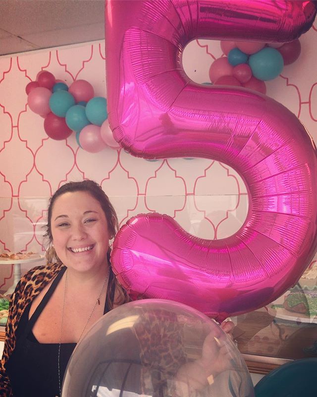 THANK YOU for all the love and support for our Big Birthday!!!! It means the world to me for all those who made it by && I think I cried like at least 5 times with all the sweet messages sent this way! So overwhelmed with so much love! Here’s to another 5 years and all the adventures that await! Cheers!! 💕🎉🍾🧁🎊🎁🎈💕🧁🎉 #alleycakes #madefromscratch #madewithlove #handmadesweets #beachesdessertplace #5yearsbricknmortar #communitylove #communitysupport #shoplocal #livingyourdream #livingyourpassion